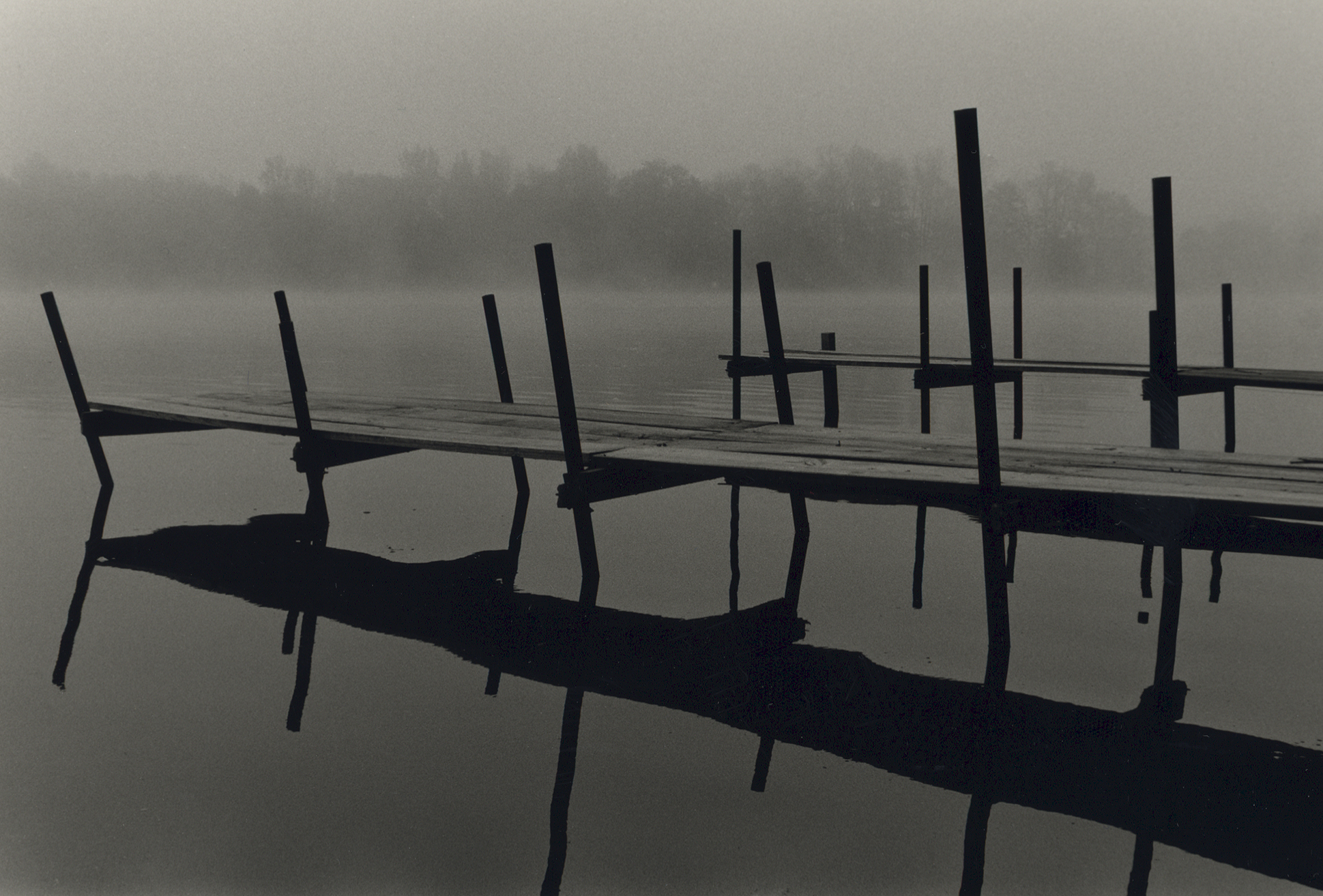Photo of boat docks Orchard Island, Buckeye Lake, Ohio by Tom Trusty